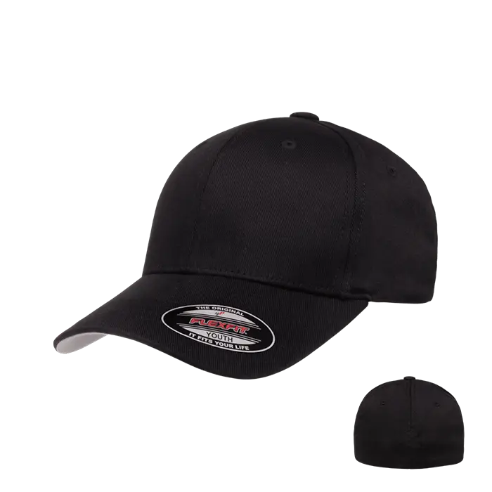 Кепка Flexfit 6277Y BLACK (XS/S)